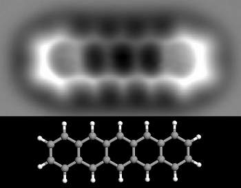 Cientistas fotografam molcula pela primeira vez