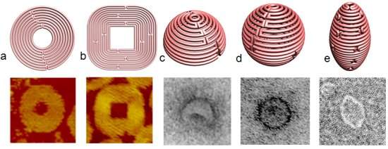 Origami de DNA cria nanoestruturas 3-D