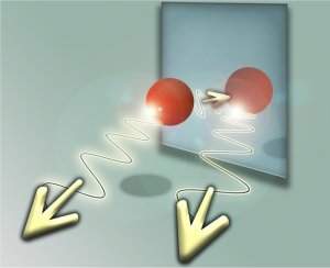 O átomo e sua imagem quântica no espelho