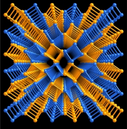 Pirmide triangular  mais simtrica que esfera em nanoescala