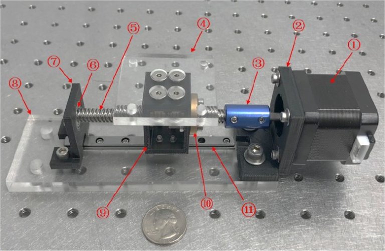 Microscpio sem lentes amplia amostra inteira de uma s vez