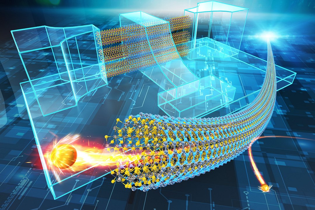 Nanotubos de molibdenita alcançam dimensão recorde de 1 nanômetro