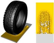 Simulador ajuda a otimizar desenho de pneus