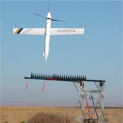 Veículo não-tripulado decola como helicóptero e voa como avião