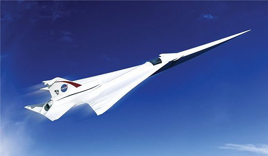 NASA construir avio supersnico de passageiros