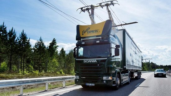 Primeira estrada eletrificada inaugurada na Suécia
