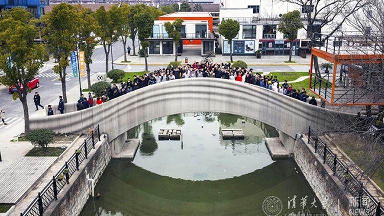 Maior ponte impressa em 3D do mundo é inaugurada na China