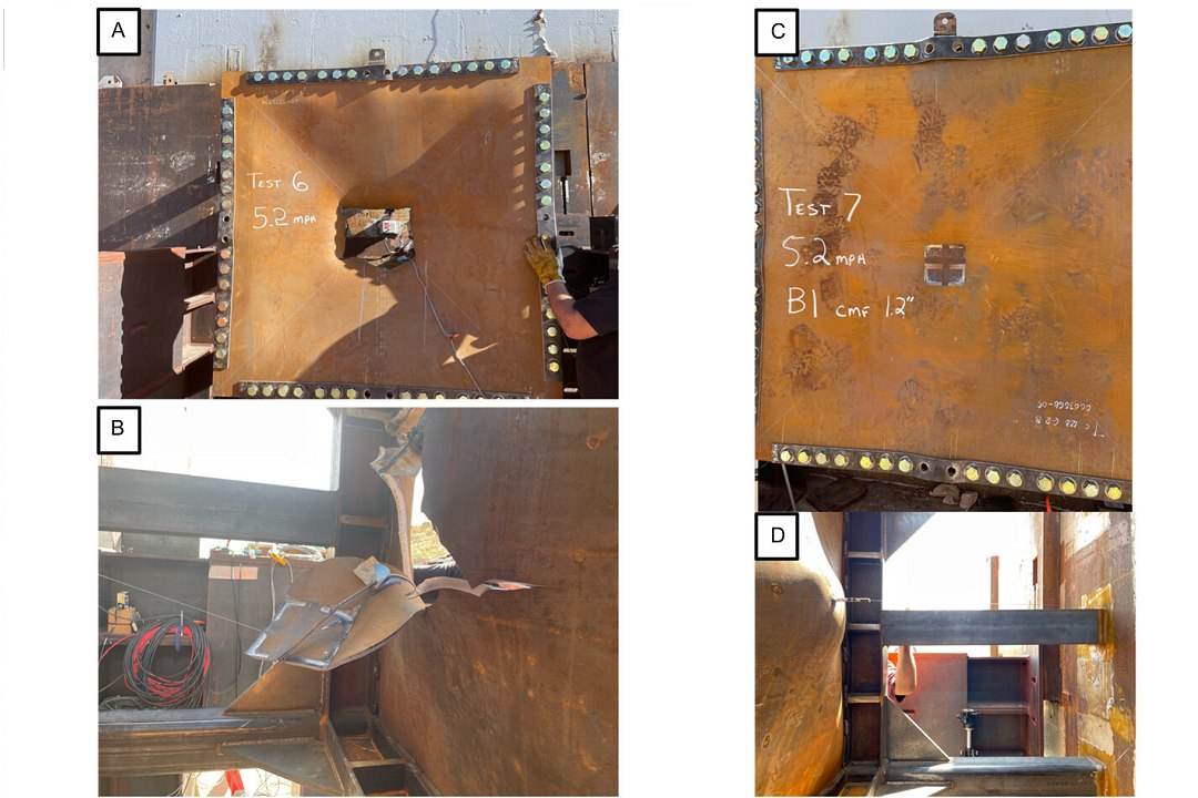 Espuma metálica supera aço para transporte mais seguro de materiais perigosos