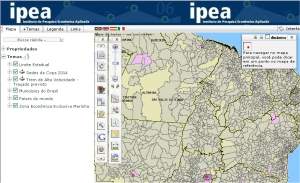Mapas Ipea: Site interativo traz dados de municpios
