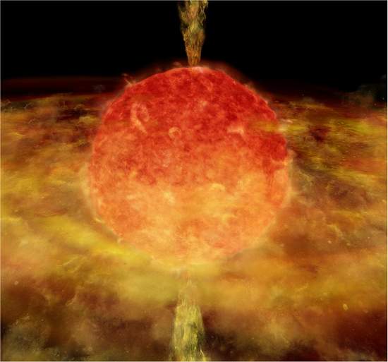 Estrela canibal  detectada pelo Telescpio Chandra