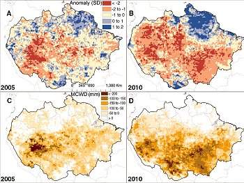 Amaznia teve nova seca histrica em 2010