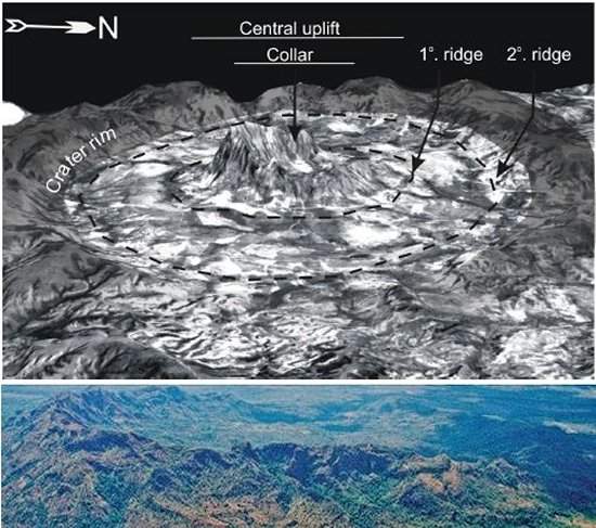 Encontrada cratera de meteoro no Tocantins