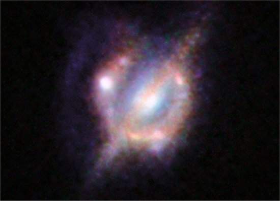 Galáxias em colisão