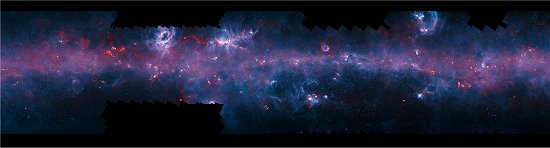 Mapa da Via Láctea