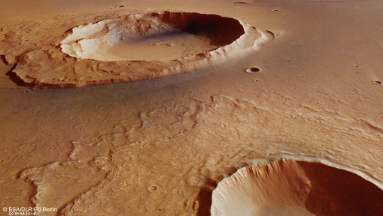 Remanescentes de uma megainundação em Marte?