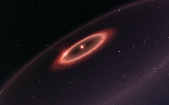 Estrela vizinha possui sistema planetário complexo