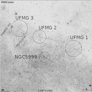 Astrofsicos da UFMG descobrem trs novos aglomerados estelares