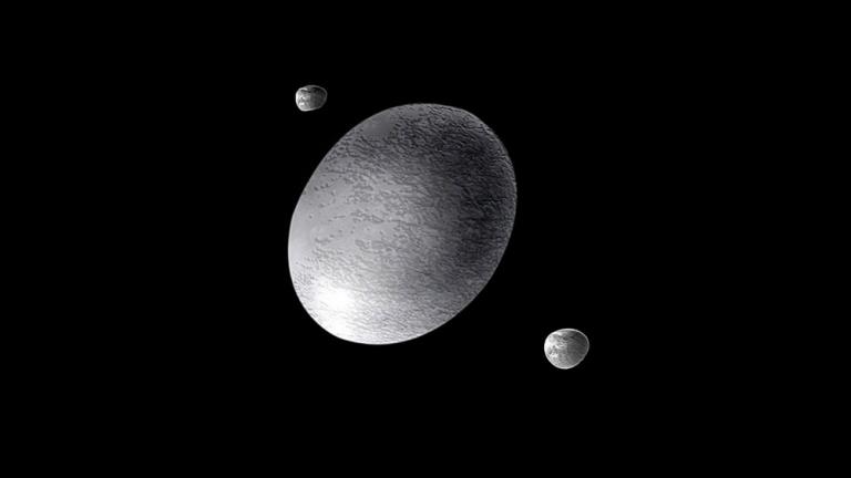 Astrnomos brasileiros descrevem anel do planeta ano Haumea