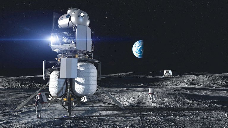 NASA seleciona empresas para fabricar módulos de pouso na Lua