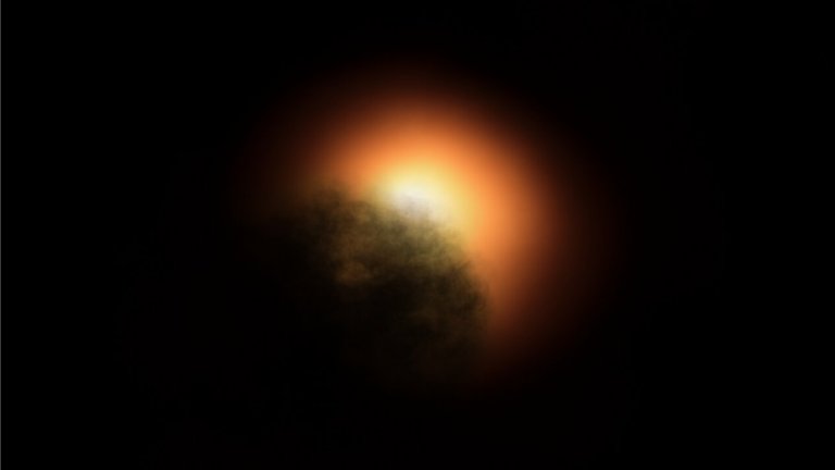 Hubble desvenda mistrio do escurecimento da superestrela Betelgeuse