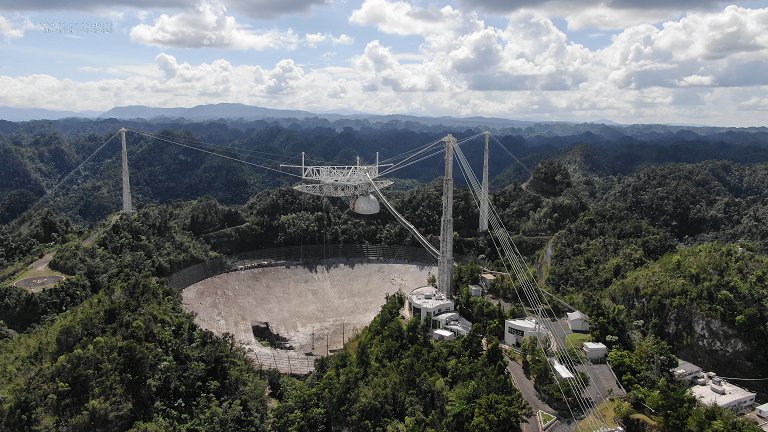 Radiotelescópio de Arecibo será desativado