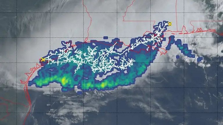 Raios de 768 km e 17 segundos batem recordes mundiais