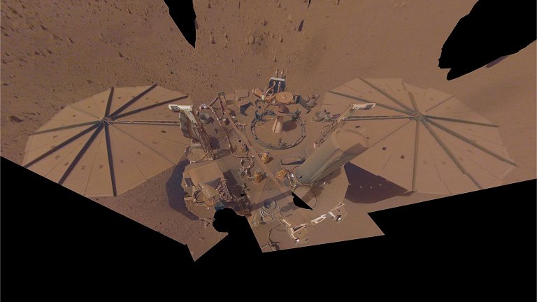 Sonda marciana <i>InSight</i> fica sem energia e  desativada