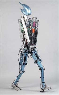 Robô Chama anda como ser humano de forma estável