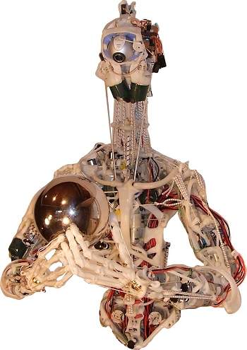Rob antropomimtico ter esqueleto de plstico