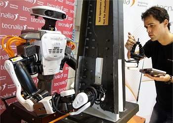 Primeiro robô humanoide a trabalhar lado a lado com pessoas