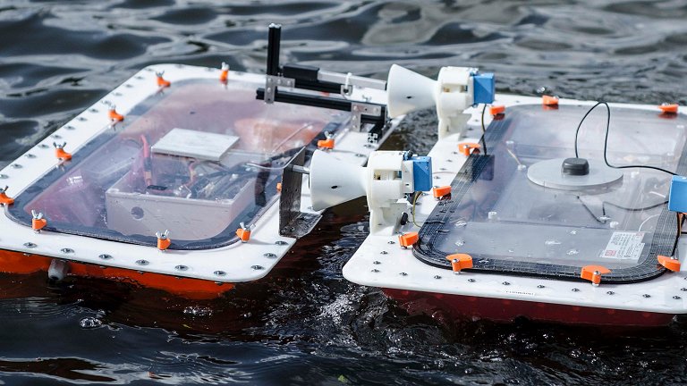 Barcos autônomos podem formar pontes e pátios dinâmicos