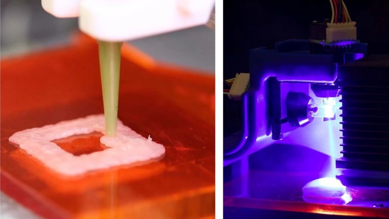 Cozinha do futuro: Alimentos impressos em 3D cozidos a laser