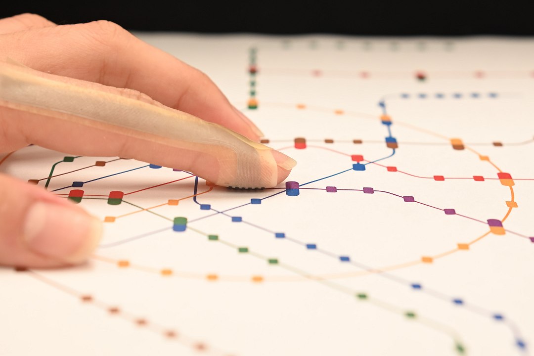 Pxeis de toque adicionam textura s telas sensveis ao toque