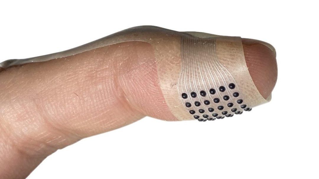 Pxeis de toque adicionam textura s telas sensveis ao toque