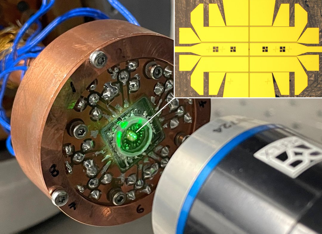 Supercondutividade é criada com luz dentro de um chip