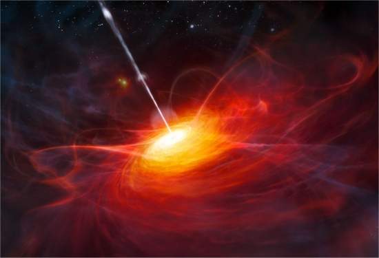 Astrnomos descobrem o quasar mais distante j visto