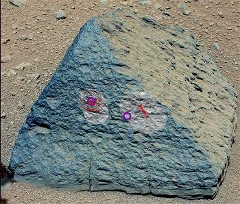 Curiosity encontra em Marte rocha similar às da Terra