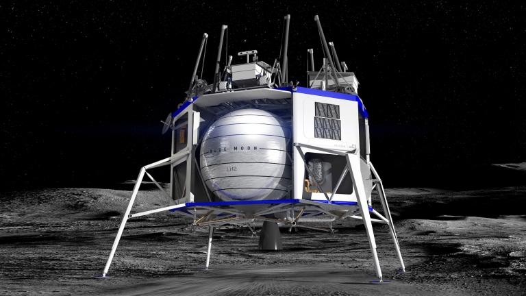 Novo módulo lunar projetado para levar carga para a Lua