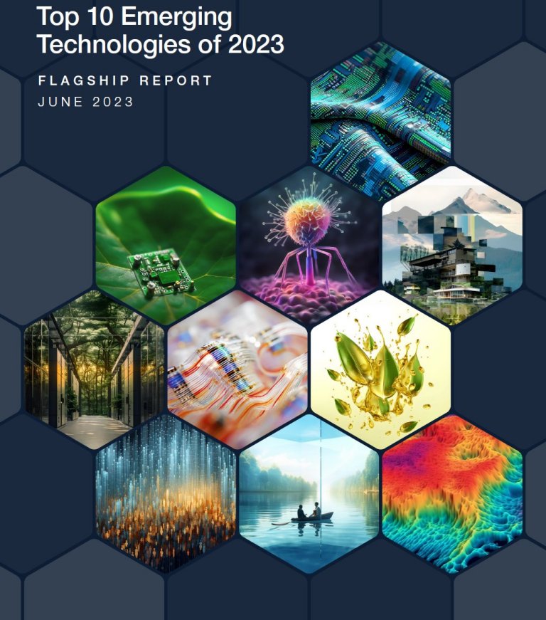 Relatório mostra as 10 principais tecnologias emergentes de 2023