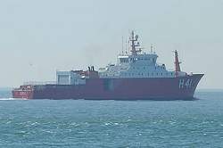Brasil recebe novo navio para pesquisas cientficas na Antrtida
