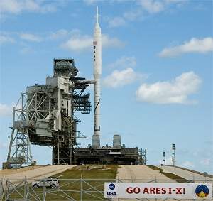 Nasa est pronta para lanamento do foguete Ares 1-X