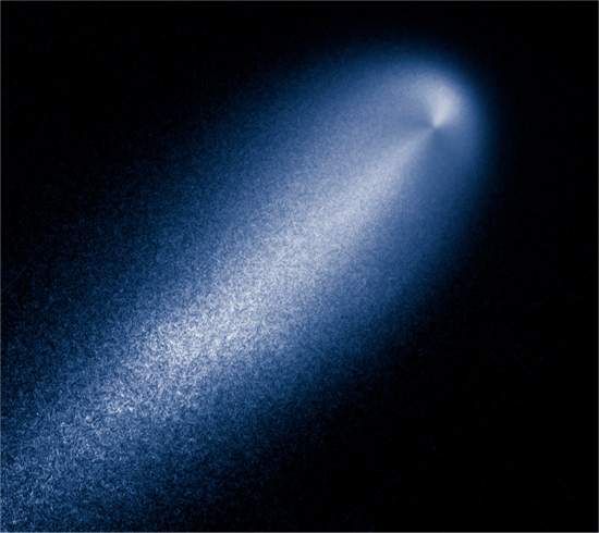 Hubble flagra cometa do sculo a caminho