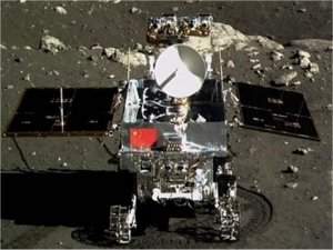 Robô lunar chinês para de funcionar