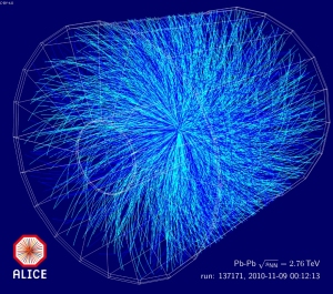 LHC detecta grande produo de partculas estranhas