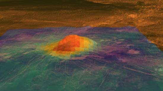 Vulcões de Vênus ainda podem estar ativos