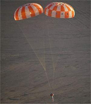 NASA testa pra-quedas da nave rion