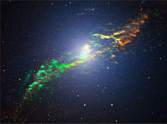 Telescópio ALMA vê entranhas do Centauro