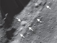 A Lua est encolhendo, causando deslizamentos onde a NASA pretende pousar